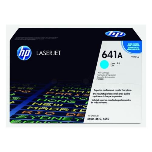 HP toner cartridge cyan (C9721A / 641A)