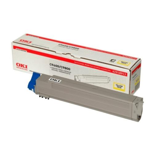 Oki toner cartridge yellow (42918913)