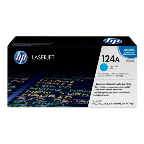 HP toner cartridge cyan (Q6001A / 124A)
