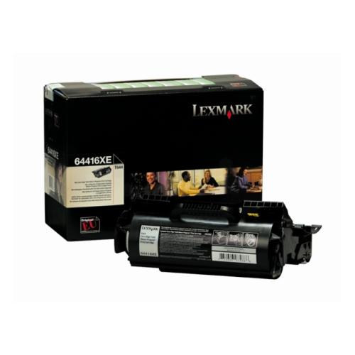 Lexmark toner cartridge black (64416XE / 0064416XE) (Return, high capacity)