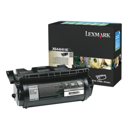 Lexmark toner cartridge black (X644H11E / 0X644H11E) (Return)