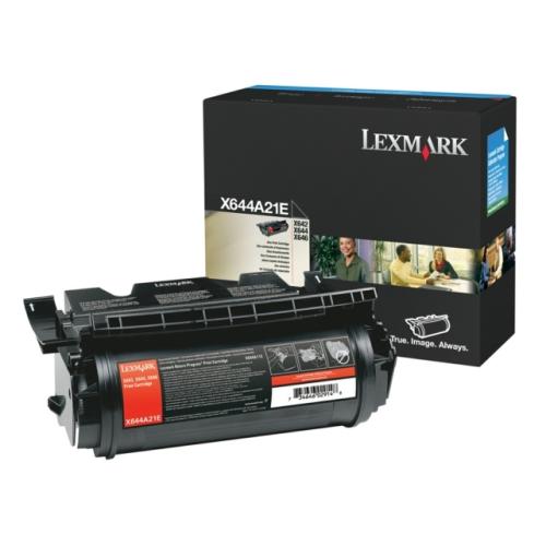 Lexmark toner cartridge black (X644A21E / 0X644A21E)