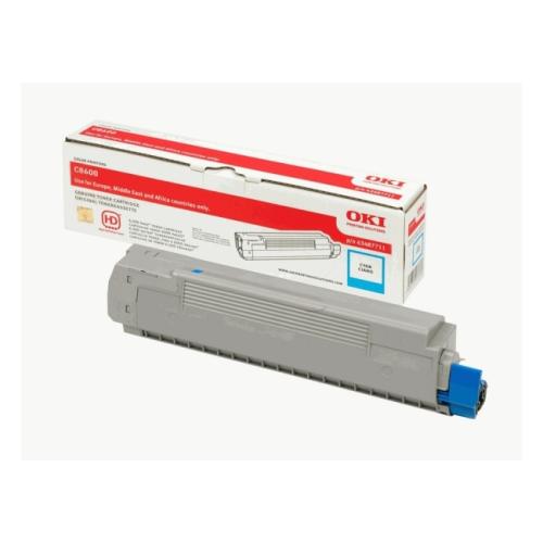 Oki toner cartridge cyan (43487711)