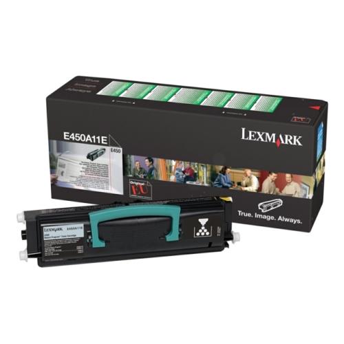 Lexmark toner cartridge black (E450A11E / 0E450A11E) (Return)