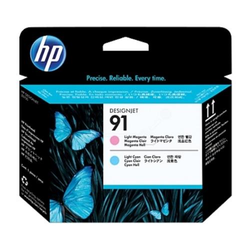 HP printcartridge cyan / light magenta (C9462A / 91)
