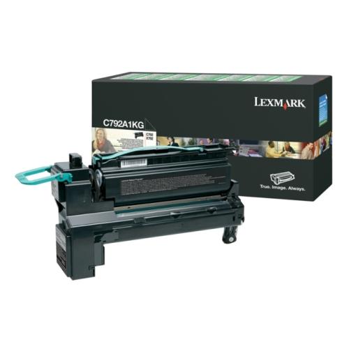 Lexmark toner cartridge black (C780A1KG / 0C780A1KG) (Return)