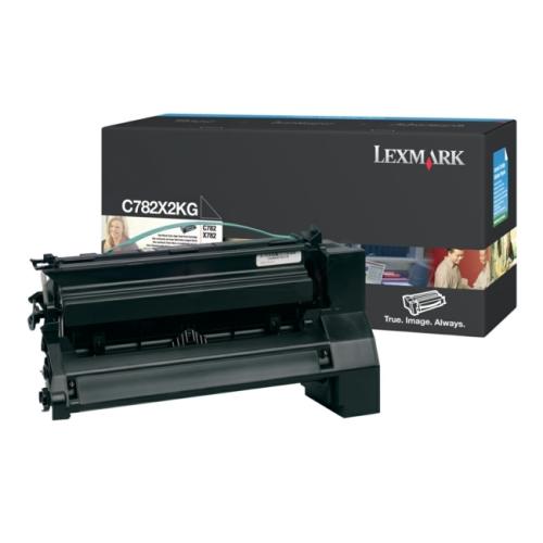 Lexmark toner cartridge black (C782X2KG / 0C782X2KG) (high capacity)