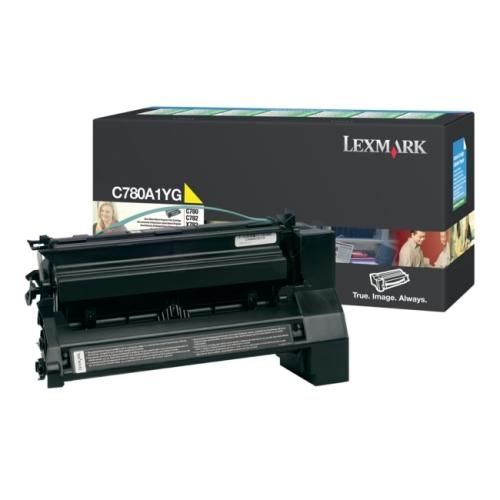 Lexmark toner cartridge yellow (C780A1YG / 0C780A1YG) (Return)