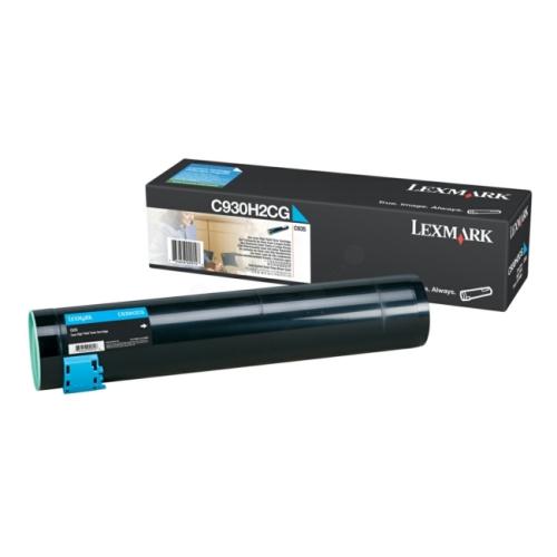 Lexmark toner cartridge cyan (C930H2CG / 0C930H2CG)