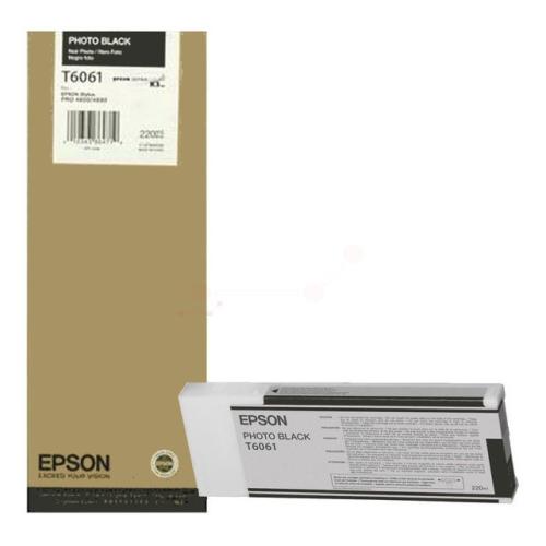 Epson printcartridge black photo (C13T606100 / T6061)