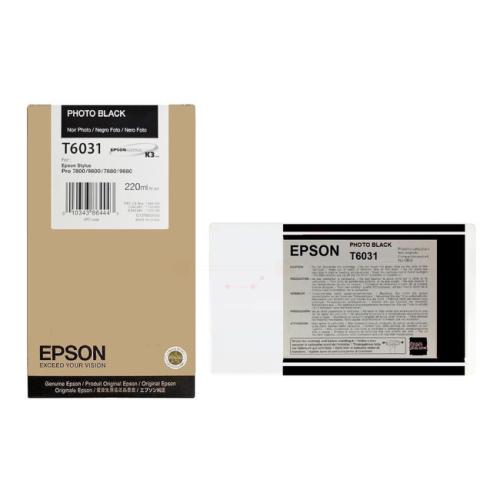Epson printcartridge black photo (C13T603100 / T6031)