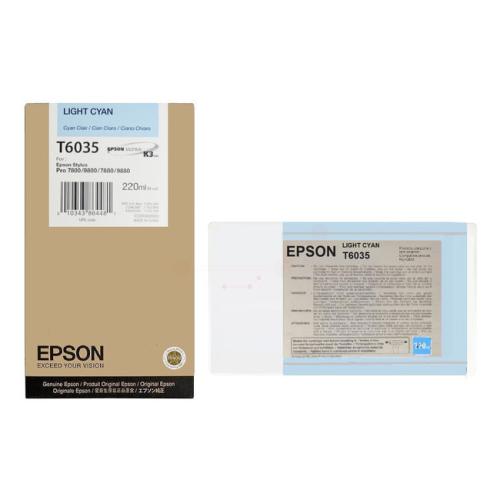 Epson printcartridge cyan photo (C13T603500 / T6035)