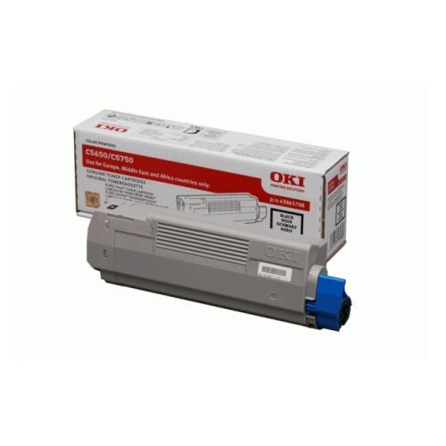 Oki toner cartridge black (43865708)