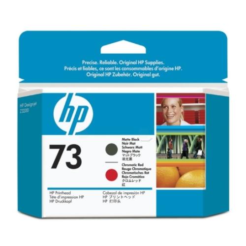 HP printhead black mat / red (CD949A / 73)