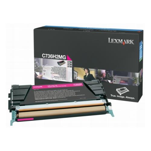 Lexmark toner cartridge magenta (C736H2MG / 0C736H2MG)