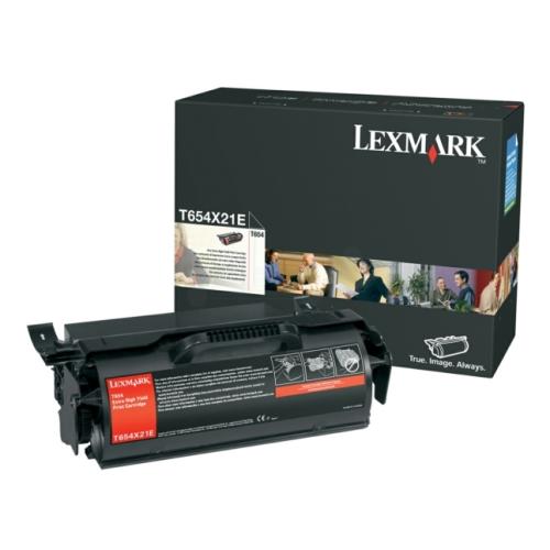 Lexmark toner cartridge black (T654X21E / 0T654X21E) (high capacity)