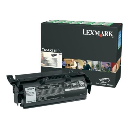 Lexmark toner cartridge black (T654X11E / 0T654X11E) (Return, high capacity)