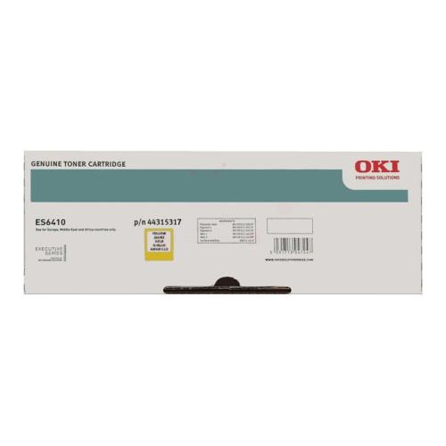 Oki toner cartridge yellow (44315317)