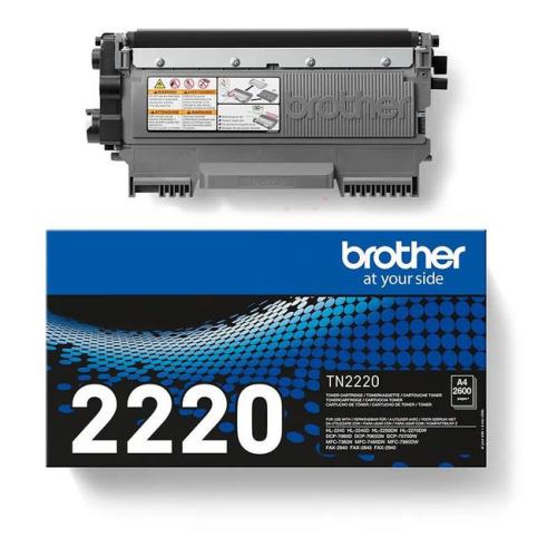 Brother toner cartridge black (TN2220) (high capacity)