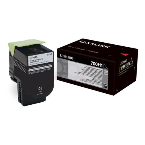 Lexmark toner cartridge black (70C0H10 / 700H1)