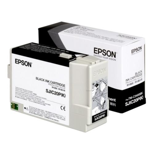 Epson printcartridge black (C33S020490 / SJIC20P(K))