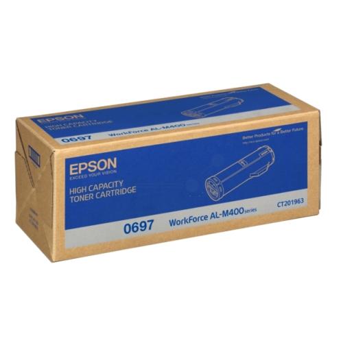 Epson toner cartridge black (C13S050697 / 0697) (high capacity)