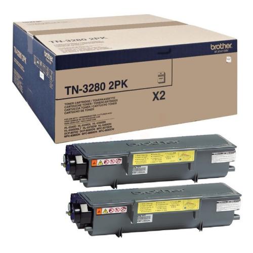 Brother toner cartridge black (TN32802PK / TN3280TWIN) (Twin Pack)