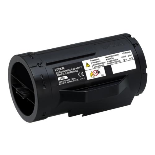 Epson toner cartridge black (C13S050691 / 0691) (Return, high capacity)