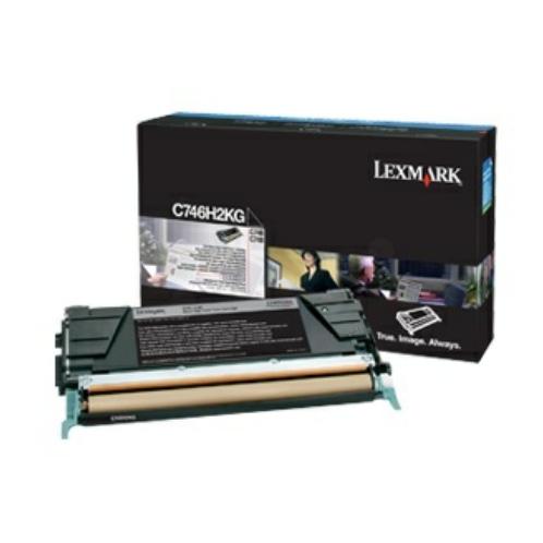 Lexmark toner cartridge black (C746H2KG / 0C746H2KG)