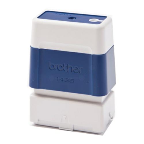 Brother Stamps blue (PR1438E6P / 14x38mm)