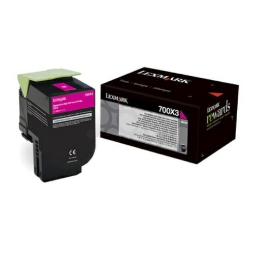 Lexmark toner cartridge magenta (70C0X30 / 700X3)