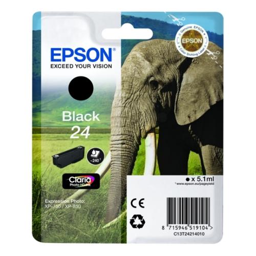 Epson printcartridge black (C13T24214012 / 24)