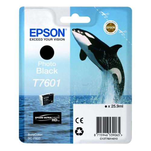 Epson printcartridge black photo (C13T76014010 / T7601)