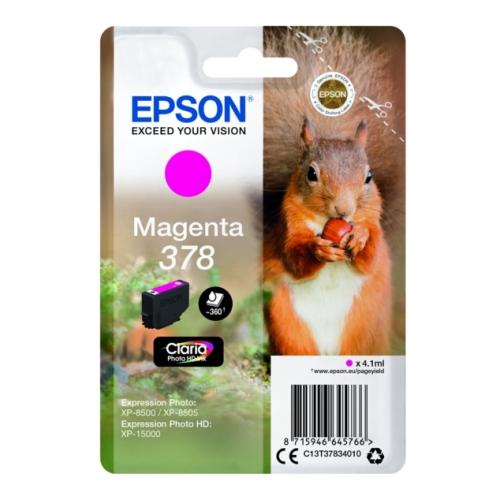 Epson printcartridge magenta (C13T37834010 / 378)