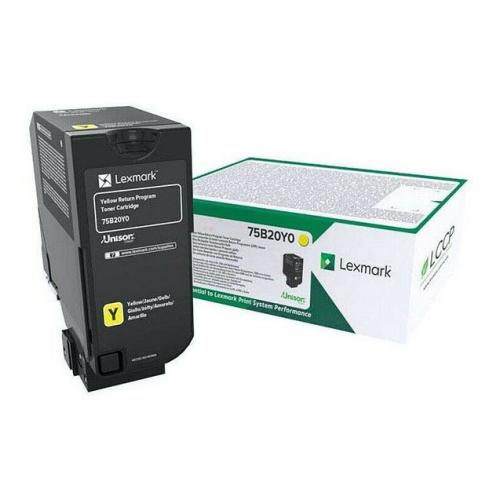 Lexmark toner cartridge yellow (75B20Y0 / 075B20Y0) (Return)