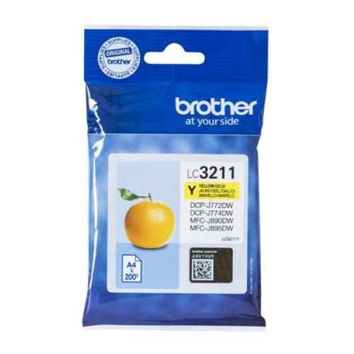 Brother printcartridge yellow (LC3211Y)