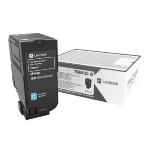 Lexmark toner cartridge cyan (75B0020 / 075B0020)