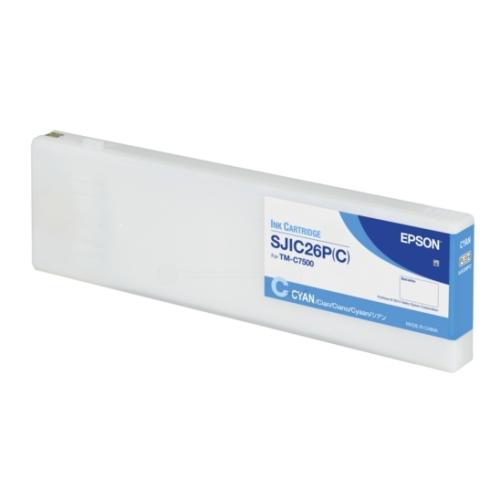 Epson printcartridge cyan (C33S020619 / SJIC26PC)