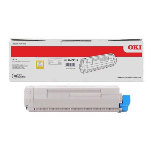 Oki toner cartridge yellow (46471113)