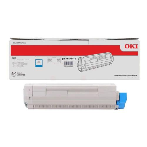 Oki toner cartridge cyan (46471115)