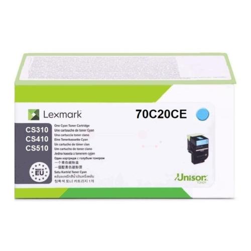 Lexmark toner cartridge cyan (70C20CE / 702C)