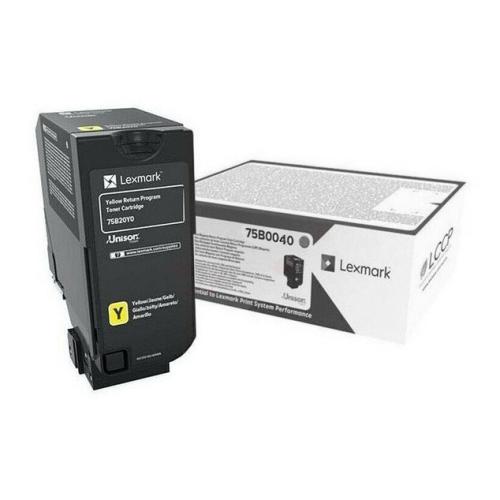 Lexmark toner cartridge yellow (75B0040 / 075B0040)