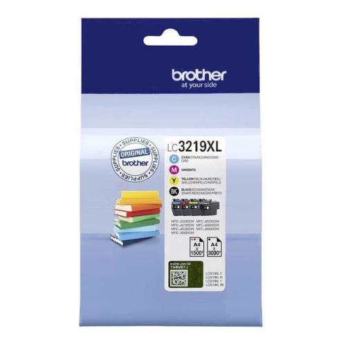Brother printcartridge black / cyan / magenta / yellow (LC3219XLVALDR) (multipack)
