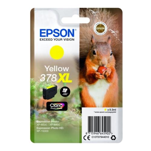 Epson printcartridge yellow (C13T37944010 / 378XL) (high capacity)