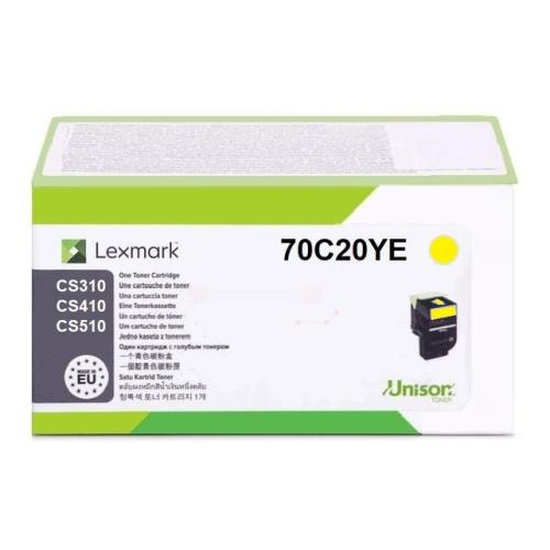 Lexmark toner cartridge yellow (70C20YE / 702Y)