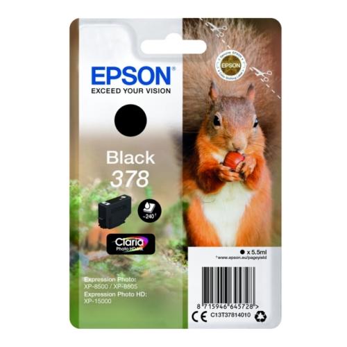 Epson printcartridge black (C13T37814010 / 378)