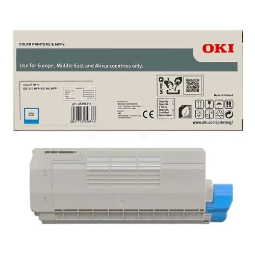Oki toner cartridge cyan (45396215)