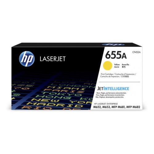 HP toner cartridge yellow (CF452A / 655A)