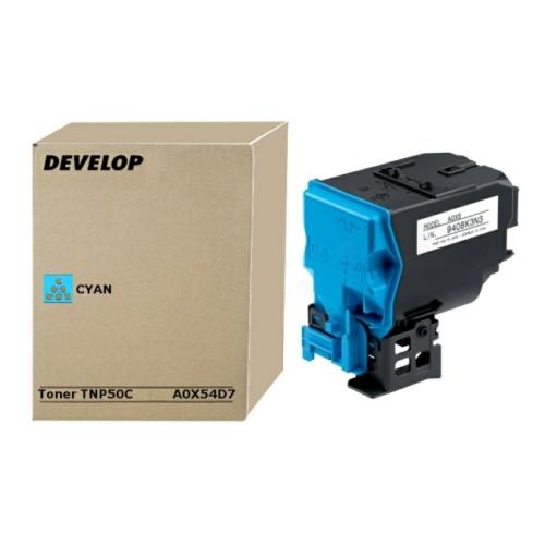Develop toner cartridge cyan (A0X54D7 / TNP50C)