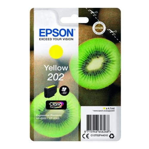 Epson printcartridge yellow (C13T02F44010 / 202)
